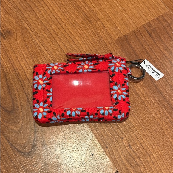 Vera Bradley Accessories - Vera Bradley Red Floral ID Case
